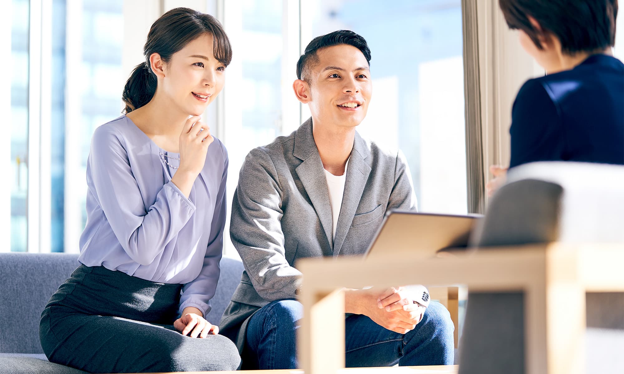 お客さま一人ひとりに合った保険を提案します